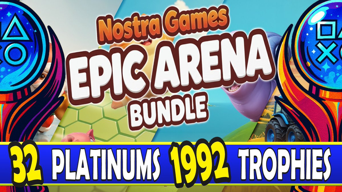 📢Giveaway

Epic Arena Bundle 
PS5/PS4 EU-NA-AS-JP Keys

To win, Retweet - Follow <a href="/nostra_games_/">Nostra Games</a>
and Me   

Please mention your preferred version in the comments
GOOD LUCK!
youtu.be/A_p5ZCEibMU