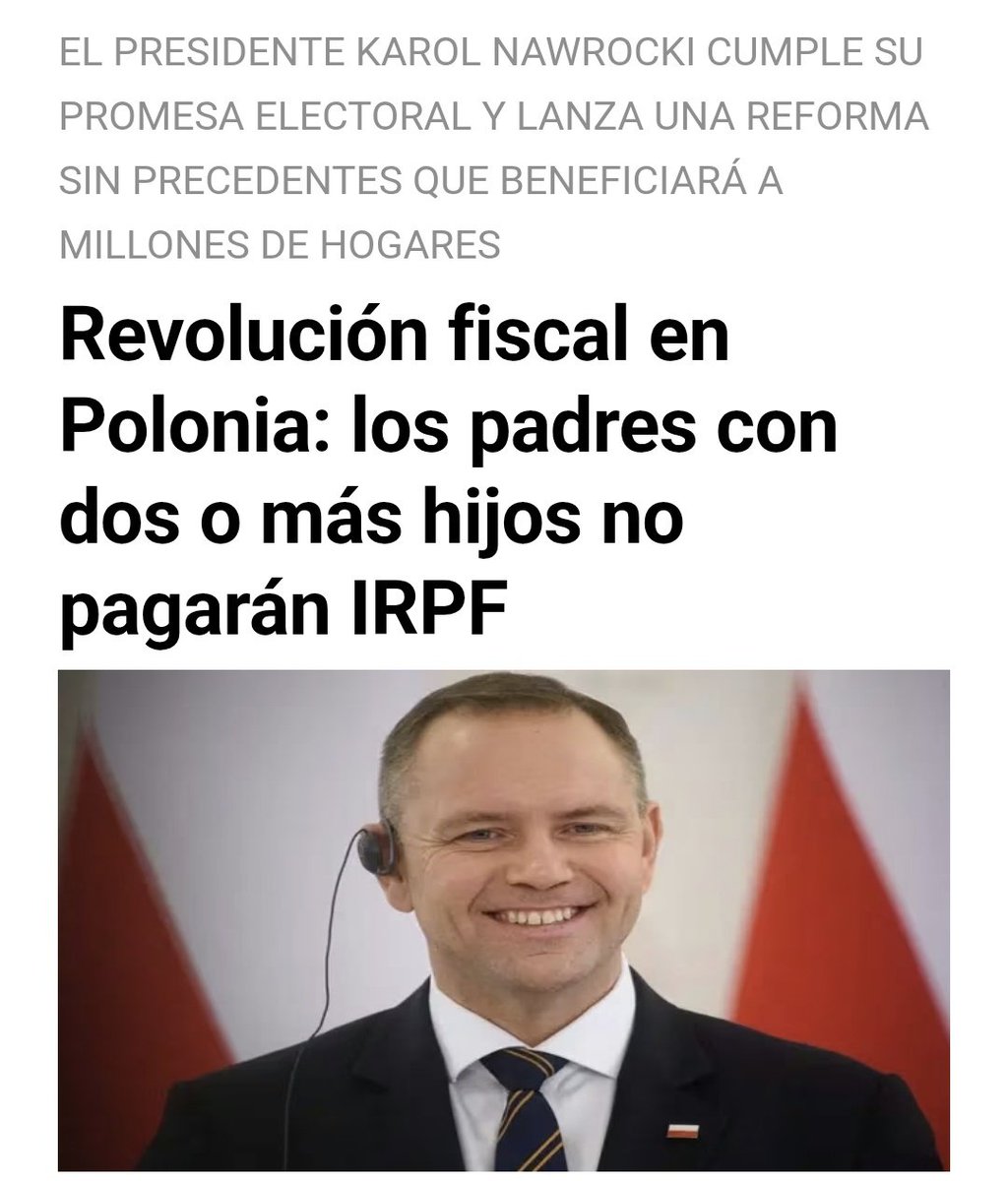 seibur_'s tweet image. Espanya:
Puja impostos a tothom per després donar ajudes només a uns pocs.
Resultat: la classe mitjana paga més i la pobresa puja al 27,8 %.

Polònia:
Redueix l’IRPF a totes les famílies amb 2 o més fills.
Resultat: més diners a la butxaca (+2.500 zł/mes), pobresa baixa al 15,2…