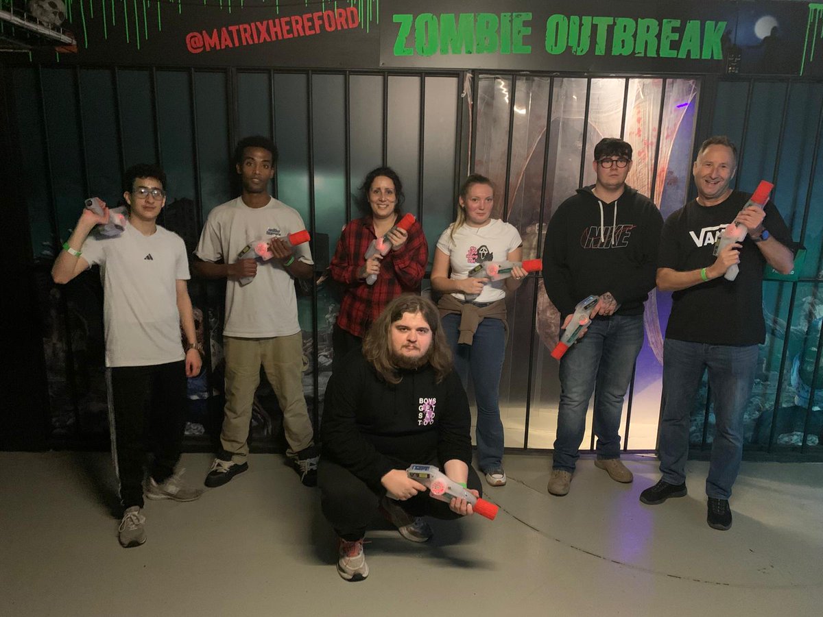 Five of our housing residents enjoyed a four-day residential last week incl. a Hereford 10k Cathedral Trek  plus fun activities (laser quest, mini golf, table tennis, arcades). 
Huge thanks to <a href="/LandmarkTrust/">The Landmark Trust</a> for the opportunity to stay an a stunning 16th-century home.