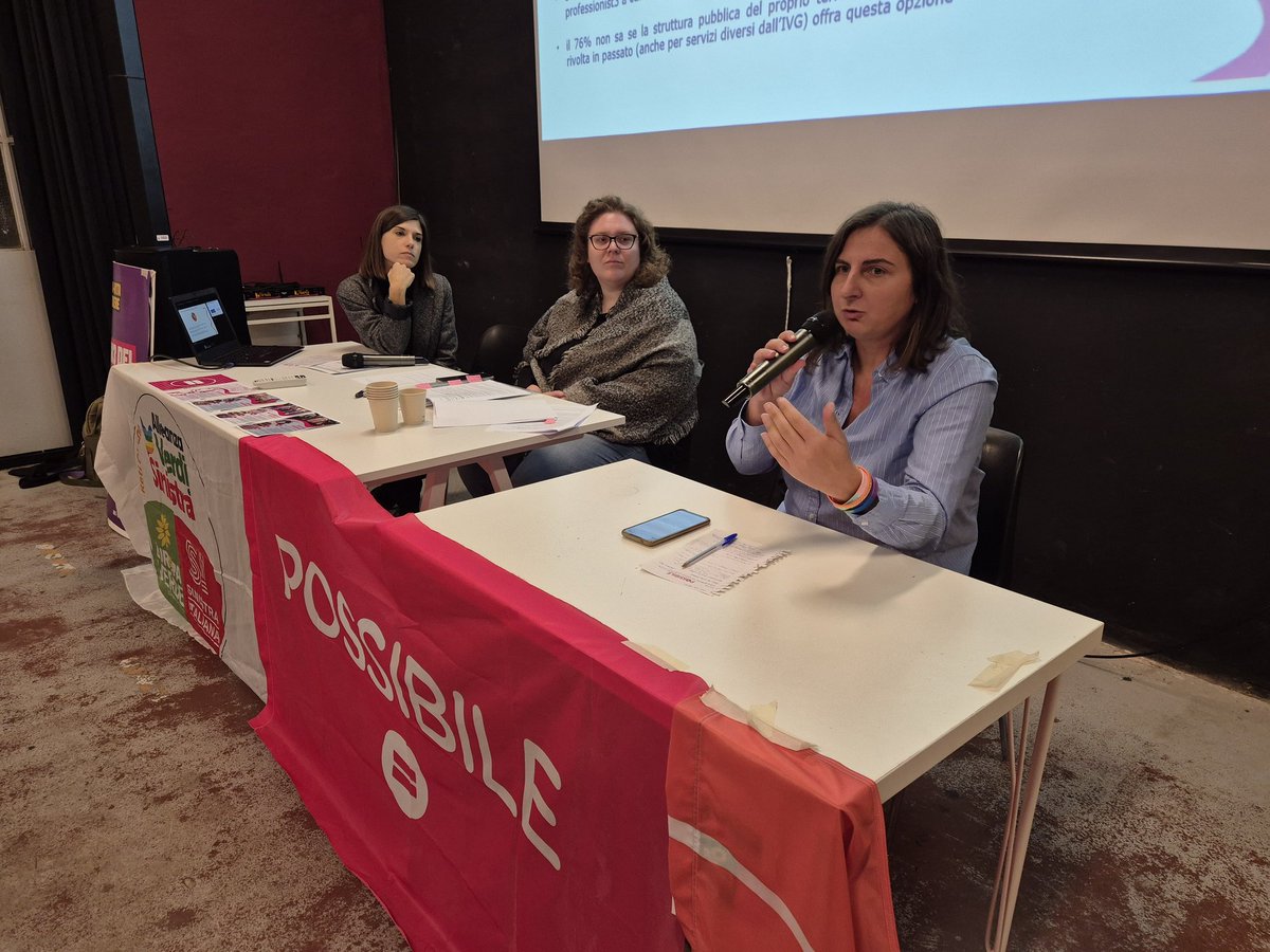 C'è un attacco sistematico al diritto all’aborto con iniziative promosse a livello nazionale, l’istituzionalizzazione delle barriere consentite dalla 194, l’obiezione di coscienza, la presenza di gruppi antiabortisti all’interno delle strutture pubbliche. <a href="/Fra0283/">Francesca Druetti</a> #Ferrara