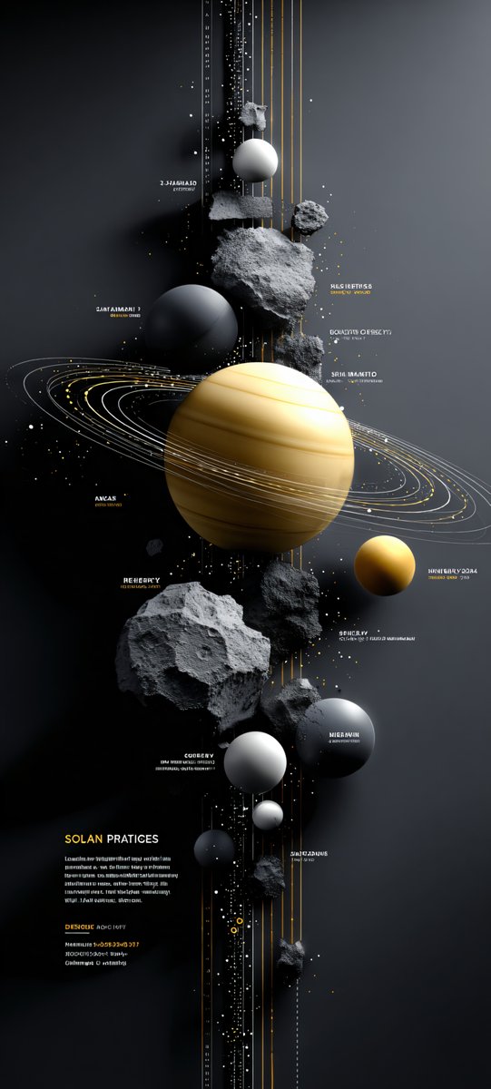 Halleyapps's tweet image. Solar System Fractures: AI-Generated 4K Infographic of Planets &amp;amp; Asteroids in Vertical Alignment 🔭🪐 | Free Download for Mobile #Space  #wallpaper  #sciencefiction  – What planet would you explore first? Comment below! 👇