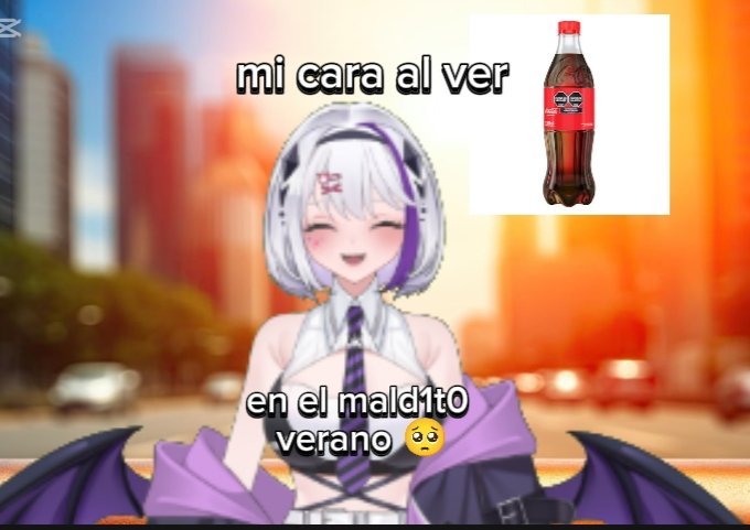 ME SIENTO RE CALIENTE!😭😭
DENME UNA COCAAAA SHAA!!
#Vtuber #Vtubers #humor #calor