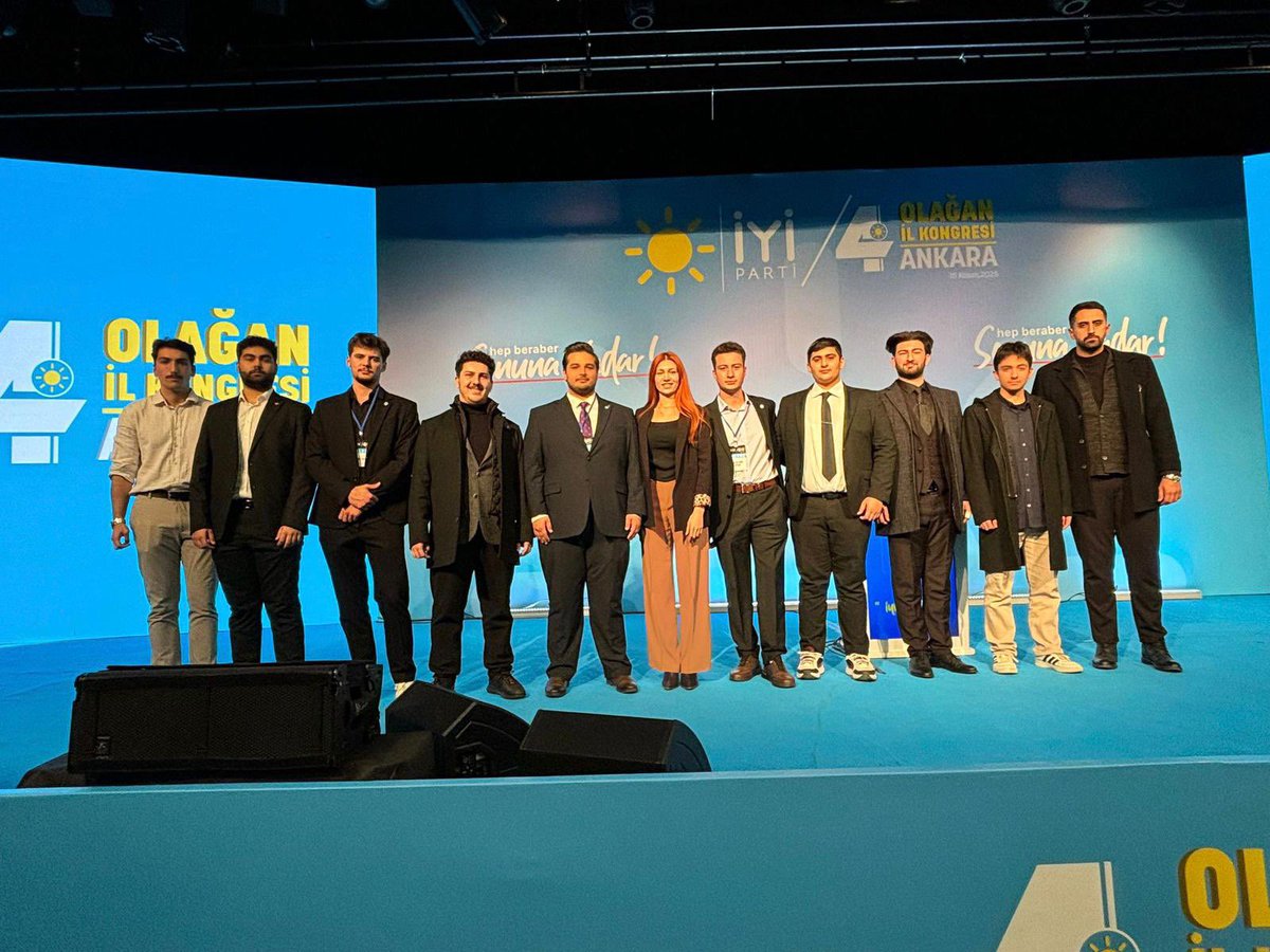 İYİ Parti’mizin 4. Olağan Ankara İl Kongresine Genel Merkez Gençlik Kolları olarak katılım sağladık. Kongrelerimiz demokrasi çizgisinde bir toy havasında Parti’mizi büyüterek gerçekleşmeye devam ediyor. Güven tazeleyerek Ankara İl Kongremizi kazanan mevcut il başkanımız sn.