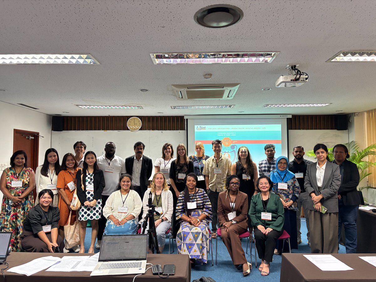 AfsGender's tweet photo. Day 2 of GAF9 | Hall 3
Session 1 explores perspectives on Women and Gender in the Blue Economy. This session brings together researchers and practitioners examining gender dynamics across aquaculture, fisheries, and coastal communities worldwide.
#GAF9 https://t.co/aiONWk7mVO