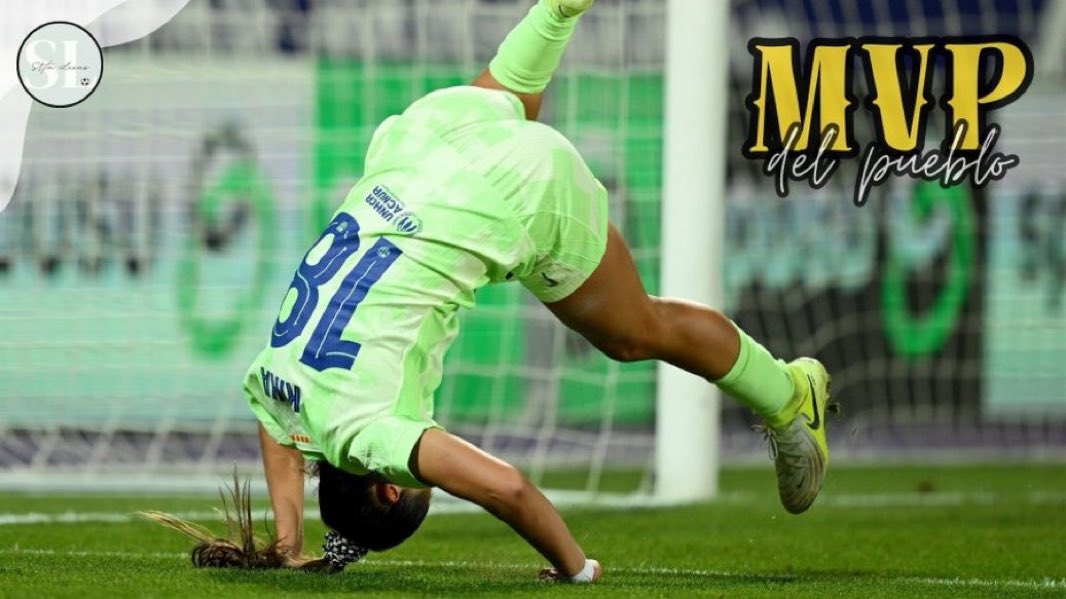 Barça 4 - 0 Real Madrid 

¿Quién os ha parecido la MVP del equipo? Os leo 👇🏼