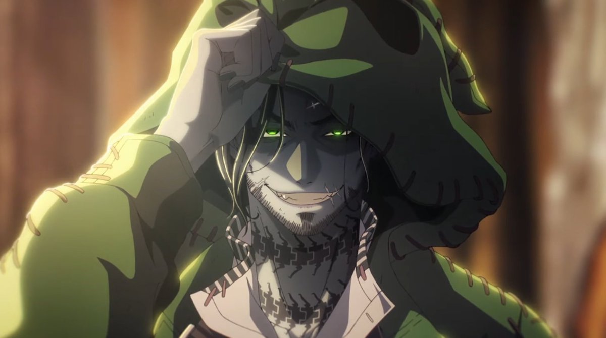 The ONE PIECE influence on Twisted Wonderland for all the Halloween (and Christmas) related events lmao

Rollo- Hiroshi Kamiya (Law)
Fellow- Tomokazu Sugita (Katakuri)
Skully- Kappei Yamaguchi (Usopp)
Swing- Kazuya Nakai (Zoro)

Literally 4 years in a row too lol