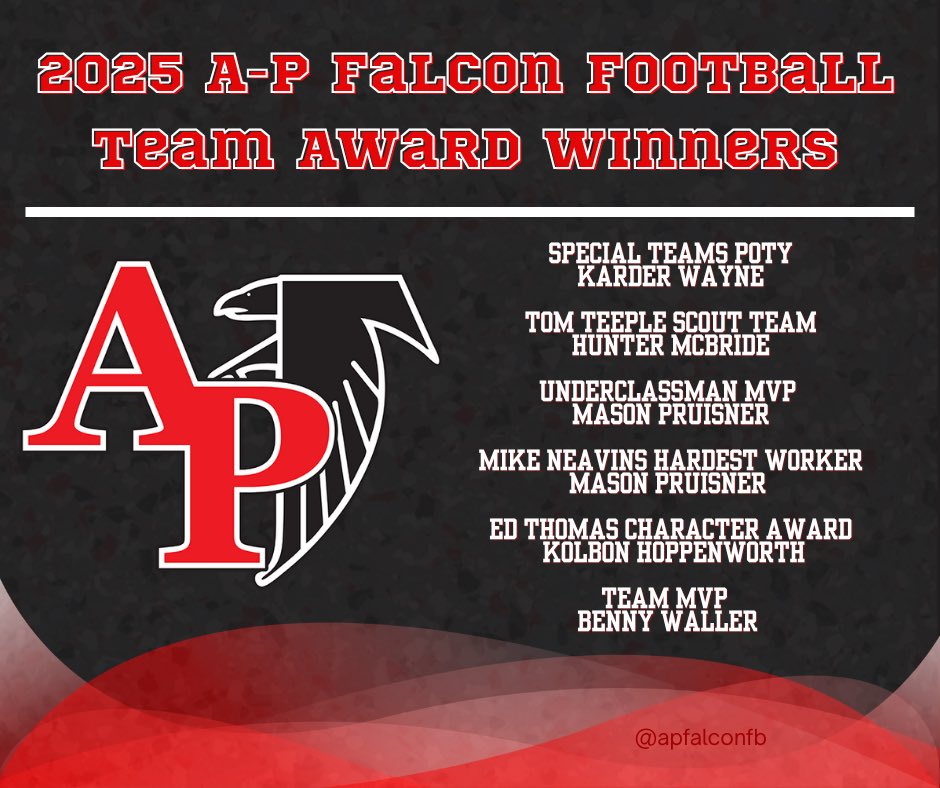 A-P Falcon Football tweet media