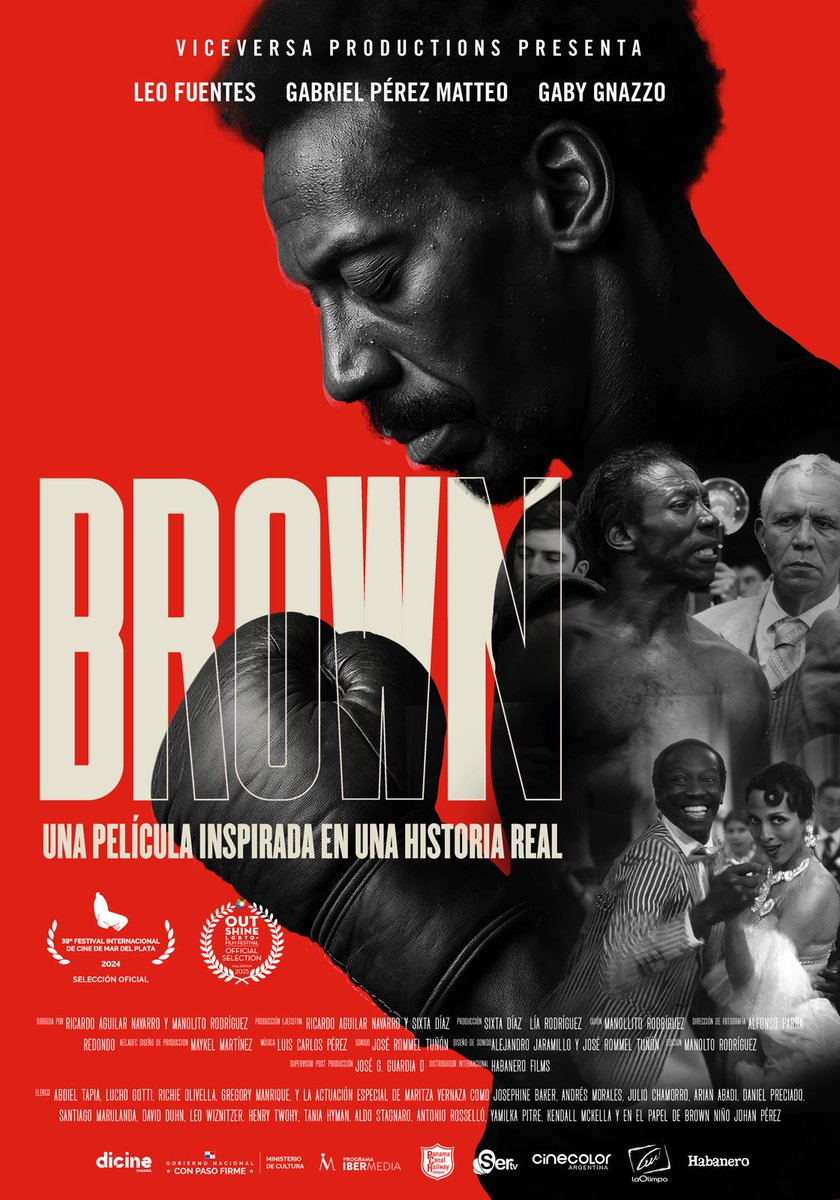 BarrowAlberto's tweet image. "Brown" una película biográfica narra la vida del boxeador colonense  Alfonso Teófilo "Panama Al"  Brown centrándose en su etapa en París y su relación con el artista Jean Cocteau, quien lo impulsa a regresar al boxeo, después del descarrilamiento de su carrera profesional.