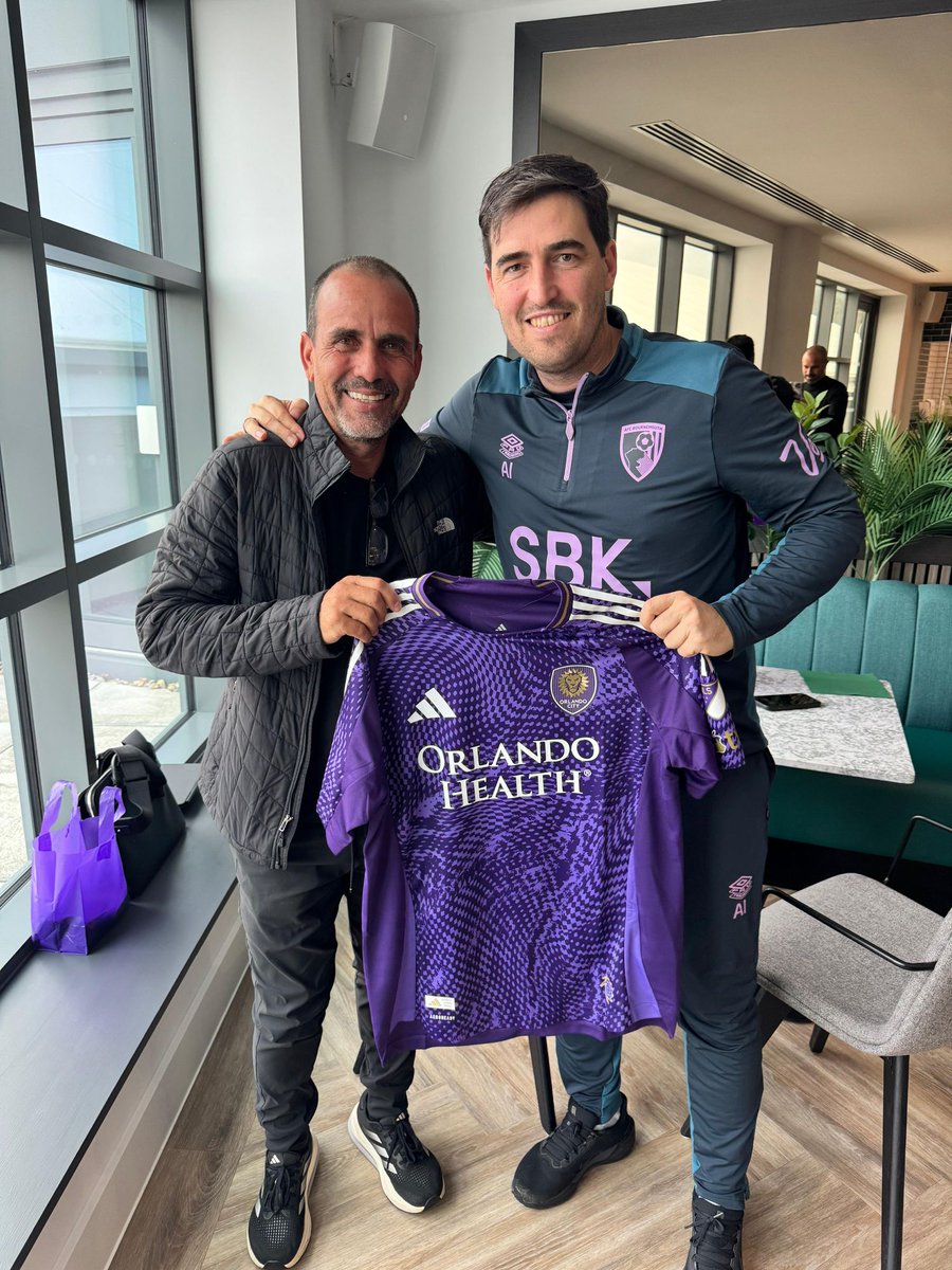 AustinDavid22's tweet image. Over this past week, @OrlandoCitySC Head Coach Oscar Pareja and assistant coach Martín Perelman have been traveling around Europe to visit partner Club @afcbournemouth as well as forward Marco Pašalić in Croatia for his World Cup qualifying match.