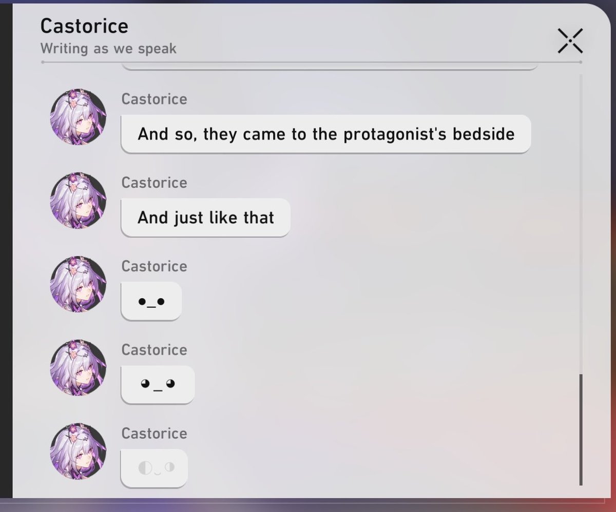 terminalATE's tweet image. is she writing smut?