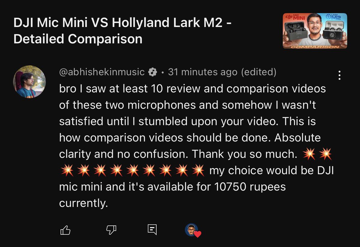 techunique_yt's tweet image. Made My Day ❤️ GN