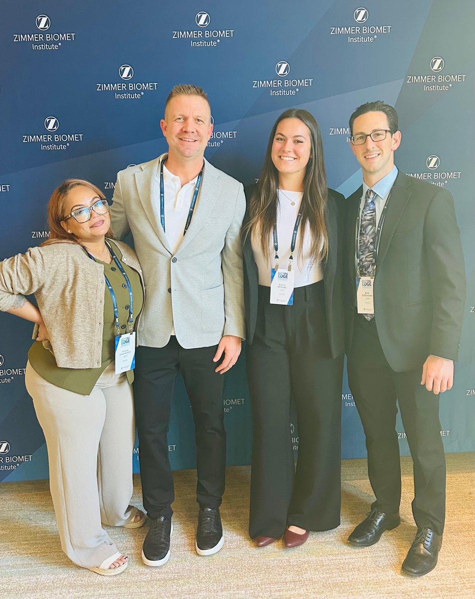 Great time  in Orlando with our shoulder team at the Zimmer Biomet #CuttingEdge Shoulder Course.
Proud to work alongside such a motivated and collaborative group committed to advancing patient care and staying at the forefront of innovation in orthopedics. #BrianWHillMD