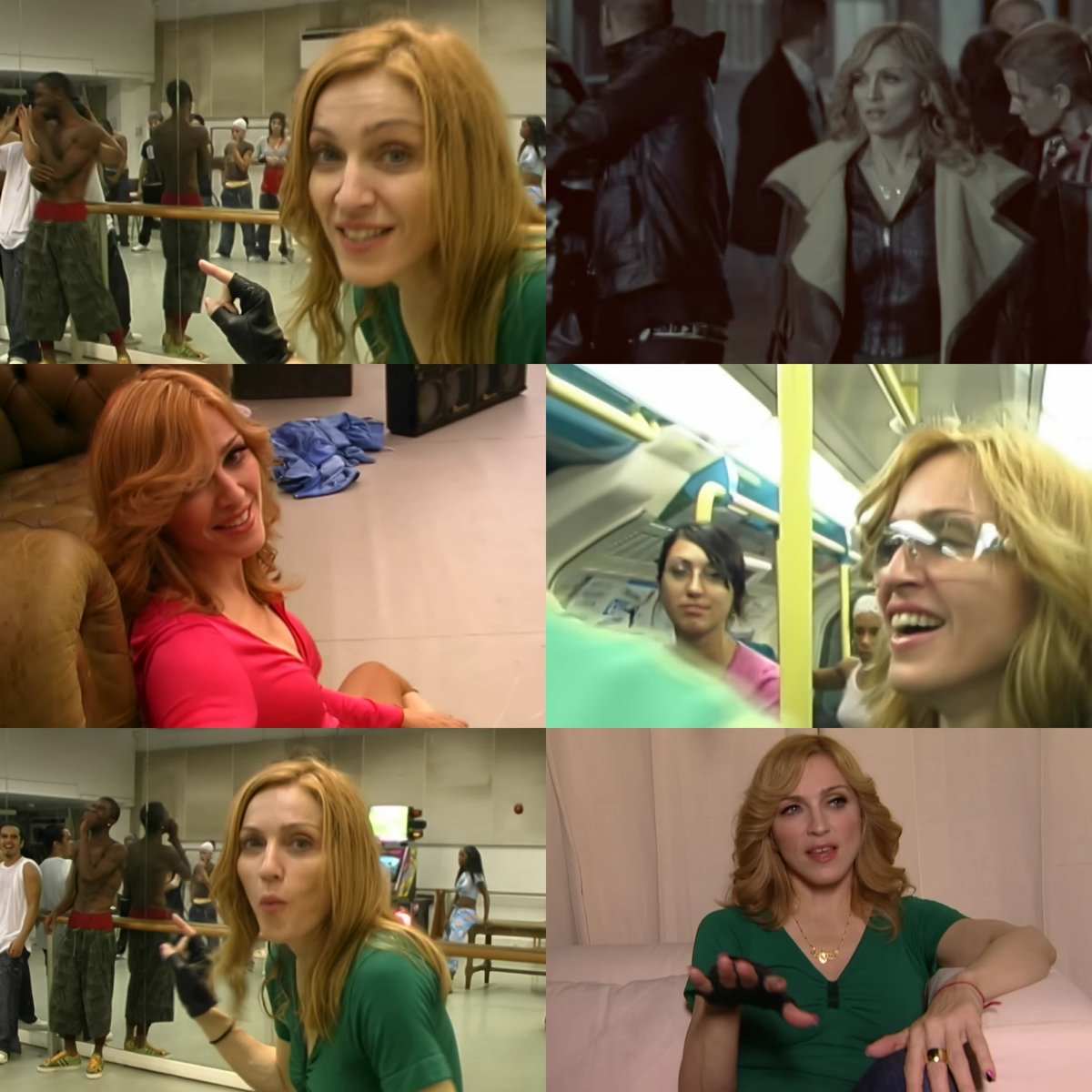 #Madonna - Hung Up BTS