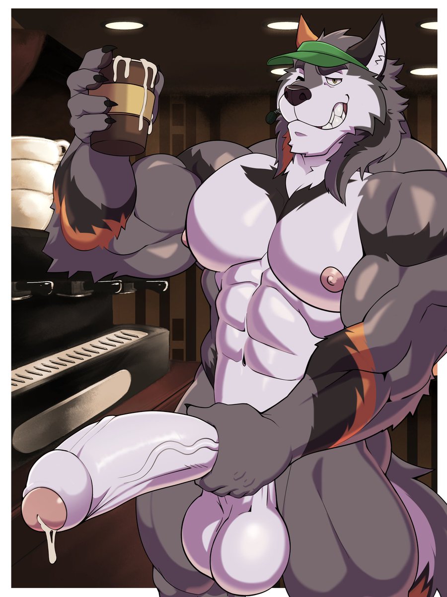 LarsMaarten's tweet photo. @TheWolfyBuns Thank you so much for the oppertunity with this YCH comm!! 😊

Now... would someone like a coffee? https://t.co/wrA5sbLhia