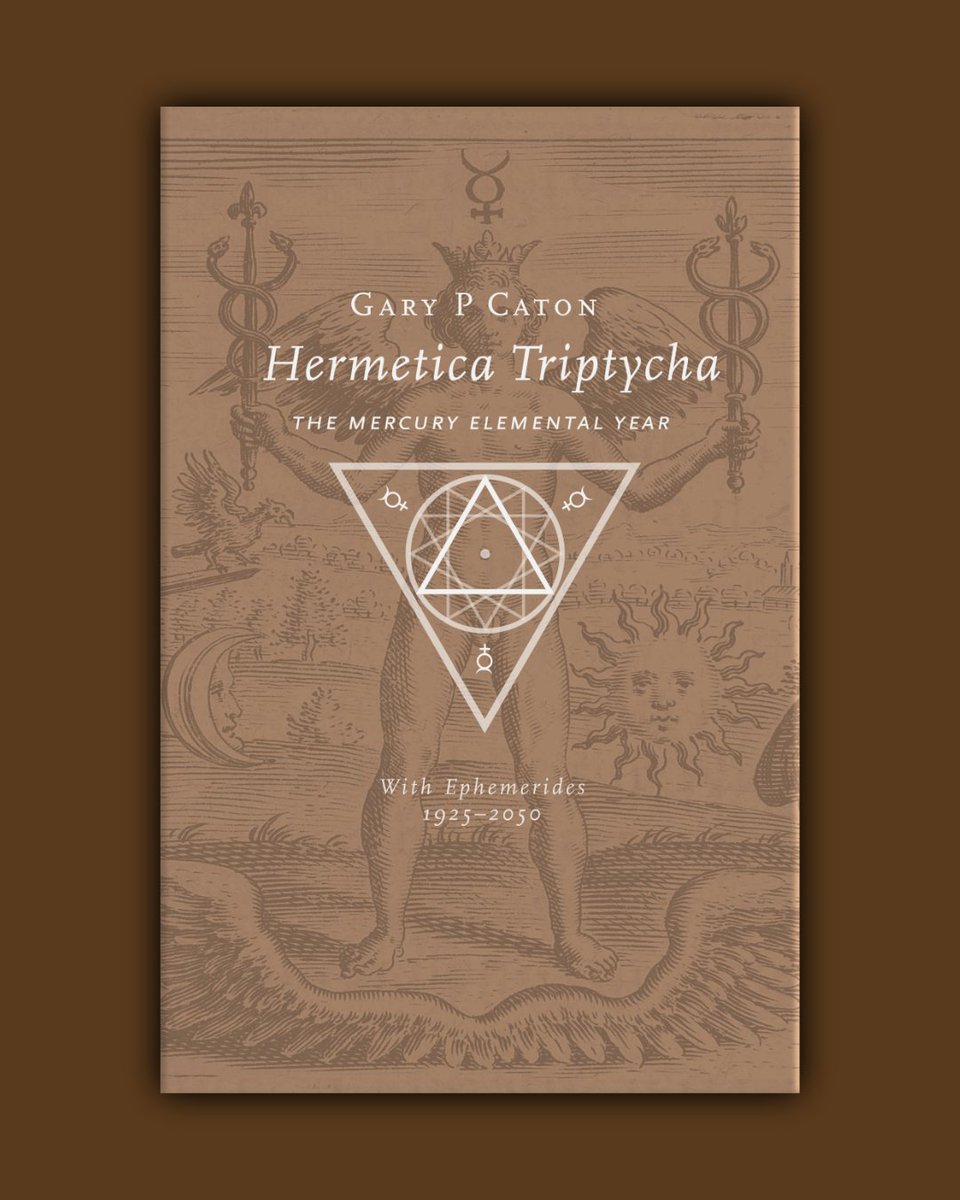 Hermetica Triptycha: The Mercury Elemental Year (with Ephemerides 1925-2050) by Gary P. Caton

Messenger, trickster, psychopomp, Mercury’s myriad forms belie a genuinely complex character. And yet to most modern astrologers he remains a relatively one-dimensional figure. Caton’s