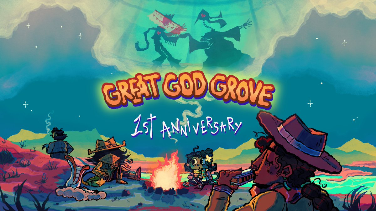 Finally... HAPPY ONE YEAR, GREAT GOD GROVE!