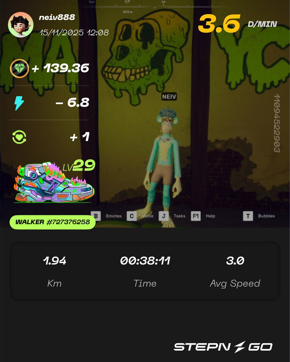 neivfsl's tweet image. StepN by StepN… #stepngo …. Who are need 50% earn #stepncode ?