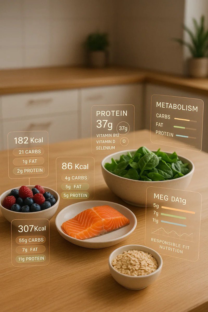 Responsiblefit's tweet image. Food isn’t fuel — it’s biochemistry.
Know your macros. Respect your metabolism.
Eat with intention. Eat responsibly.
Responsible.fit

#ResponsibleFit #NutritionScience #EatForPerformance #MetabolicHealth #SmartFueling