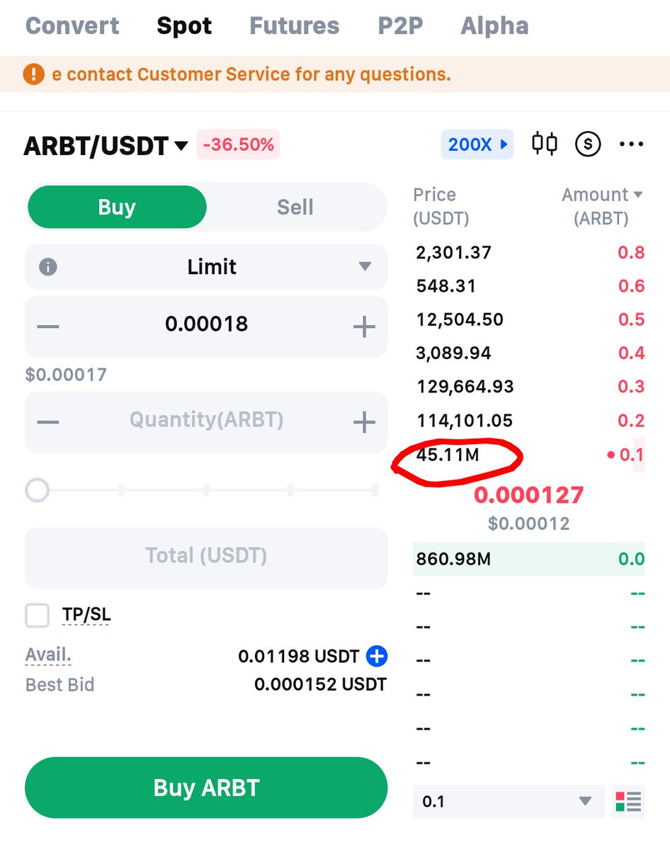 h_jaspam's tweet photo. @MEXC_Official @MEXC_Official Company Scam... See how the buying and selling of $Arbt is manipulated. https://t.co/zWdY8hhwCu