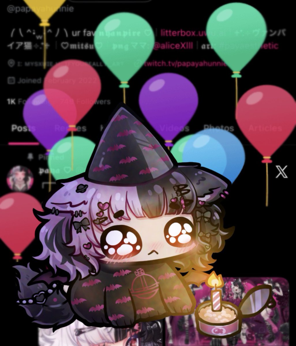 vampires don’t age but they can still enjoy a good cake /ᐠ ◜𖥦 ◝ マ♡