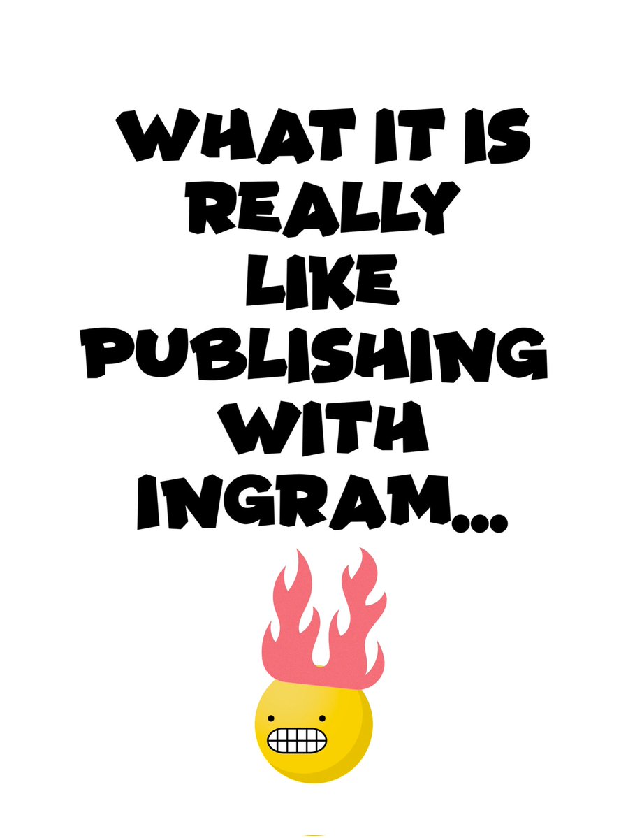 brambletale's tweet image. Hey #ingramspark, you suck at customer service and support 😑