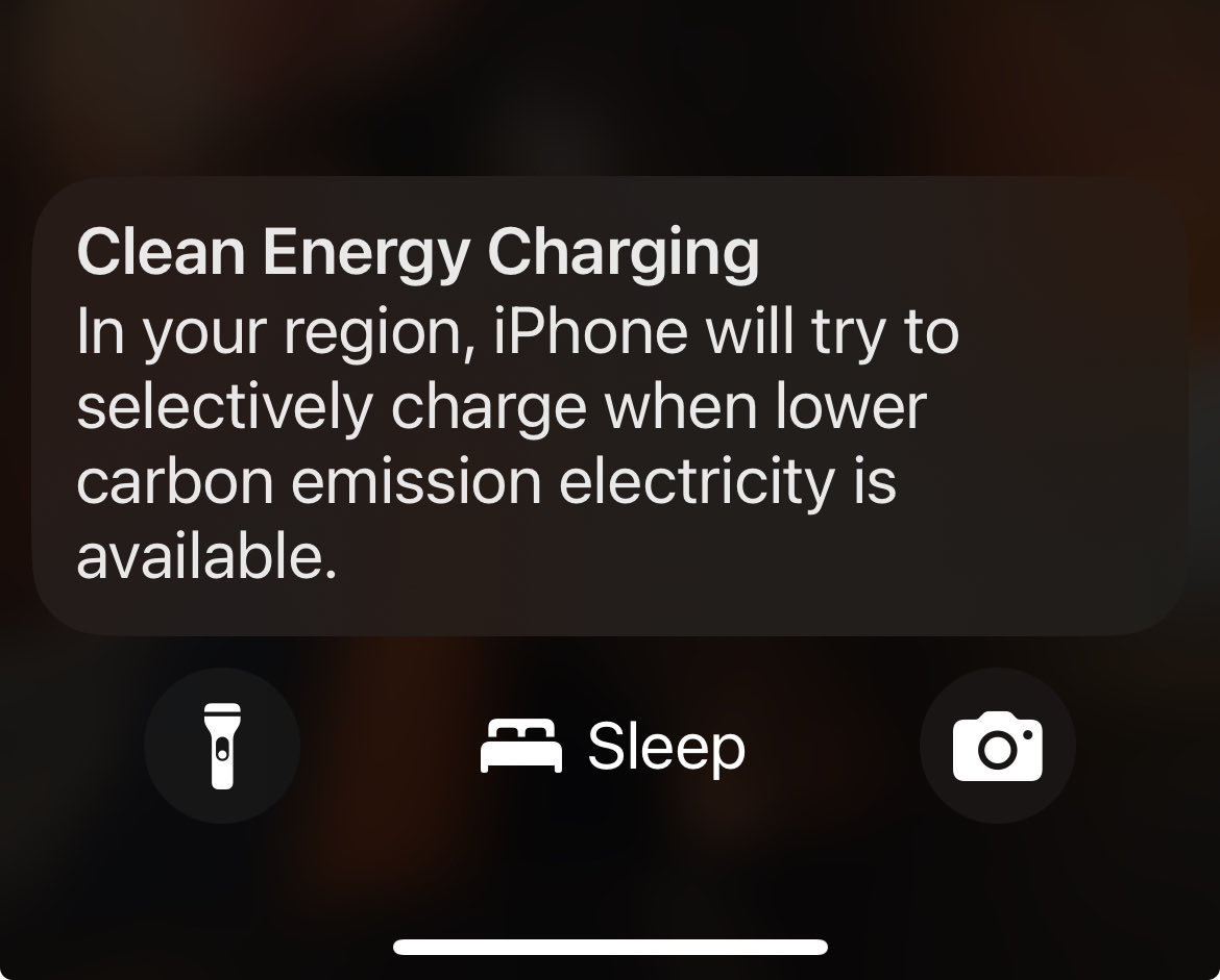 New banner appeared on my iPhone yesterday. 

If you had to imagine what a digital control grid might look like well here is how it might begin. It’s starts with “will try” then someday morphs into “charging is unavailable.”
