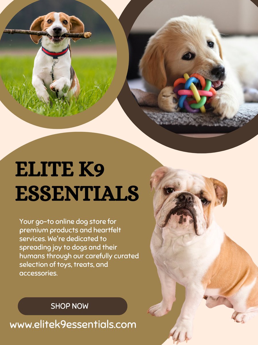 k9_essentials's tweet image. &quot;Good Morning! It’s Sunday Before you jump into your Sunday plans—church, adventures or games shop Elite K9 Essentials &amp;amp; show your furbaby how much you love them.

elitek9essentials.com

#SundayVibes #EliteK9Essentials #ShopForPets #SundayShopping #HappyPups #PuppyLove #DogLife