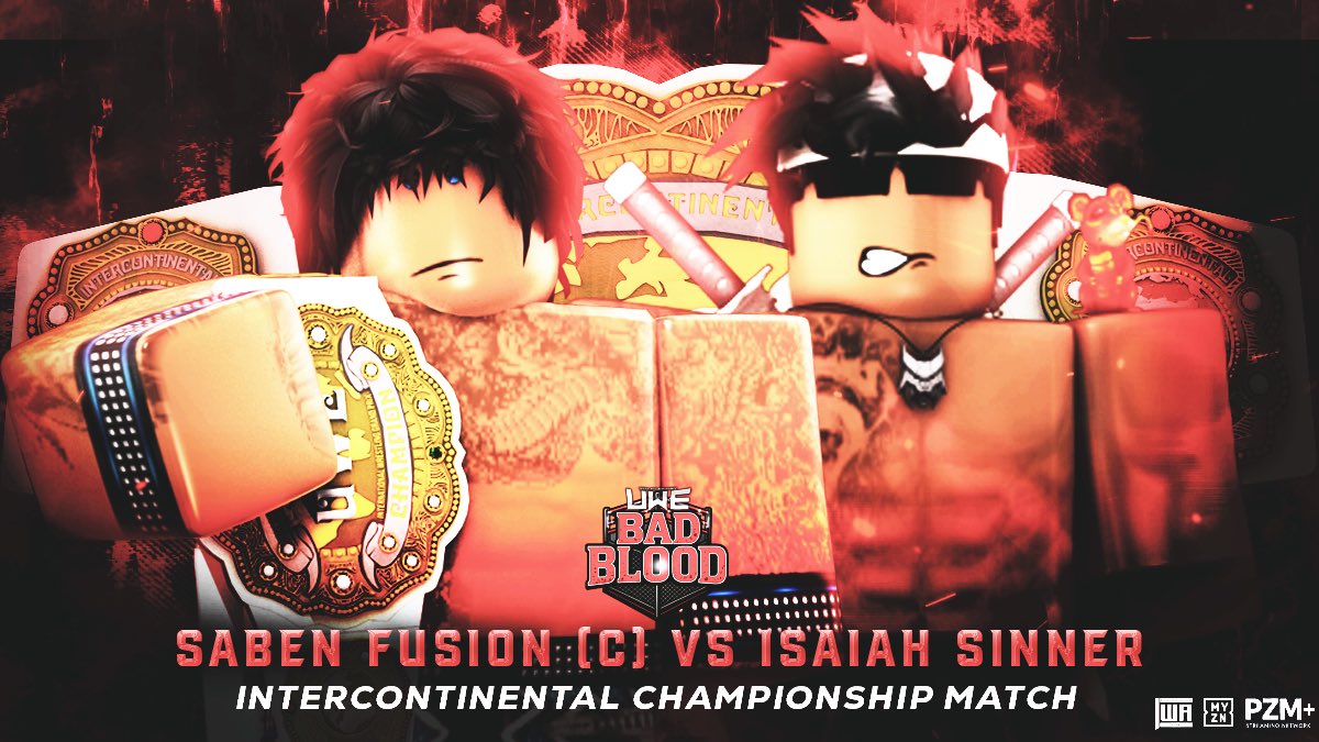 At Bad Blood 🩸 

<a href="/2012summrr/">Saben💫</a> defends his INTERCONTINENTAL CHAMPIONSHIP, against the N1C <a href="/IVDDDDD/">💫</a> 

What a clash this will be.

📍 Atlanta 
📅 Friday, November 21st
⏰ Doors Open 4PM EST

#UWEBadBlood #UWE2025