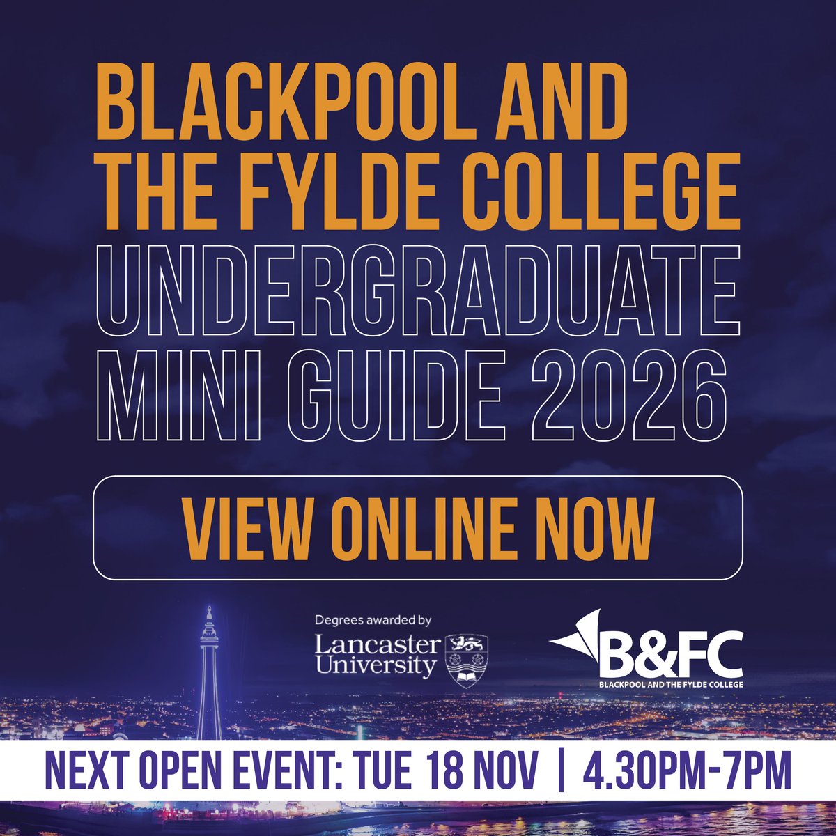 b_and_fc's tweet image. You’re capable of more than you think 😉

Our brand-new Undergraduate Guide is here to help you explore courses, student life and everything you need to know before applying. ✨

Want to see it all in person? Join us at our Open Event on Tue 18 Nov between 4.30-7pm and get a real…
