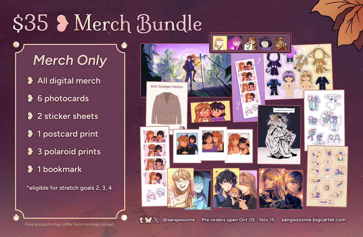 sangsoozine's tweet photo. 🧡 PRE-ORDERS ENDING SOON! Our shop closes on November 15th, 10 PM EST 💜
 
Pre-order bittersweet: a #SangSoo zine now before it's gone! 

✨ https://t.co/XKaMd6oBCa https://t.co/PhJKoeWIs9
