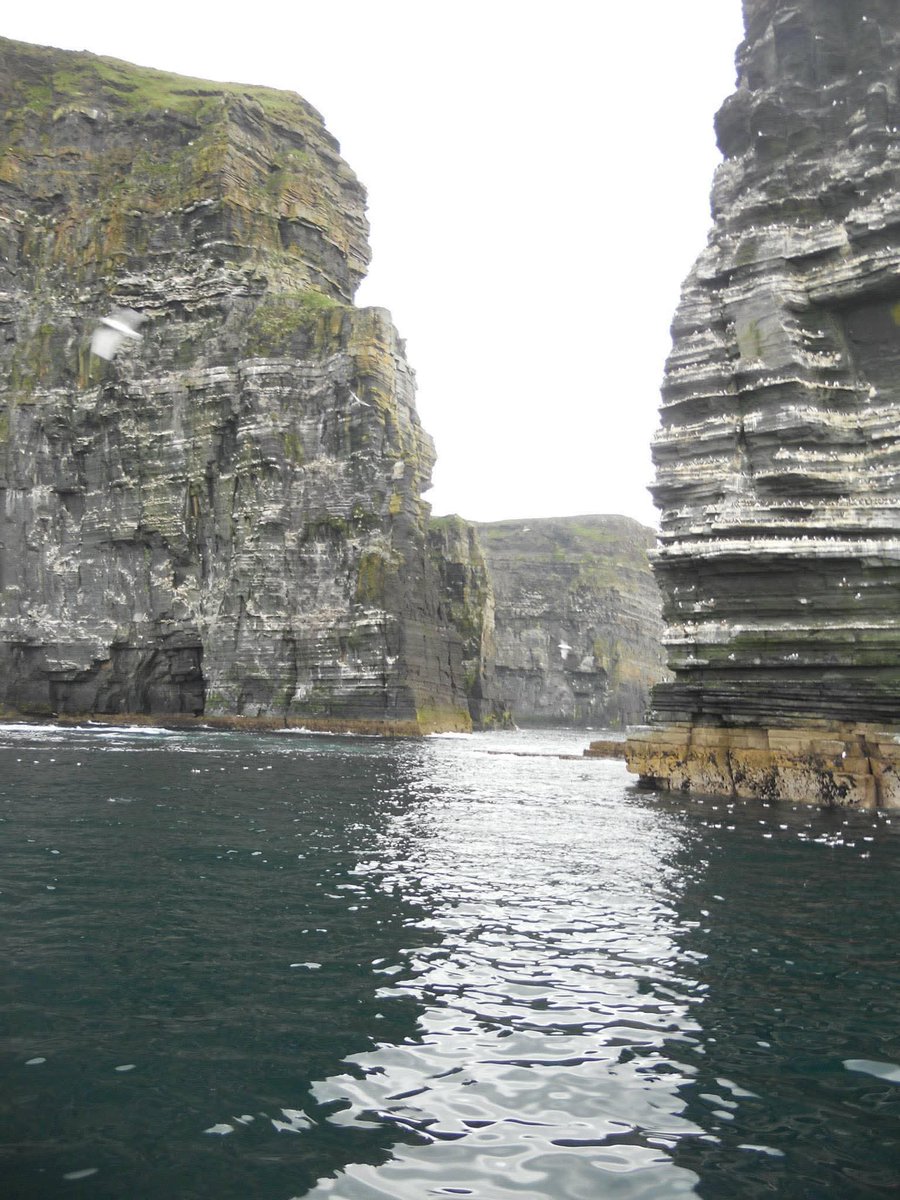 ThisIsIreland3's tweet image. The Cliffs of Moher by boat 💚
A different perspective of the mighty cliffs 🌊⛰️

📍Co. Clare - Éire 🇮🇪 

📸 Kathleen's Ireland (FB) 

#Cliffsofmoher #Ireland #Clare #Wildatlanticway