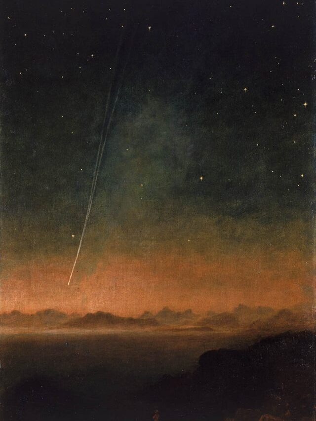 artenpedia's tweet photo. Charles Piazzi Smyth - The Great Comet of 1843 (1843) https://t.co/pLsYeYo1q7