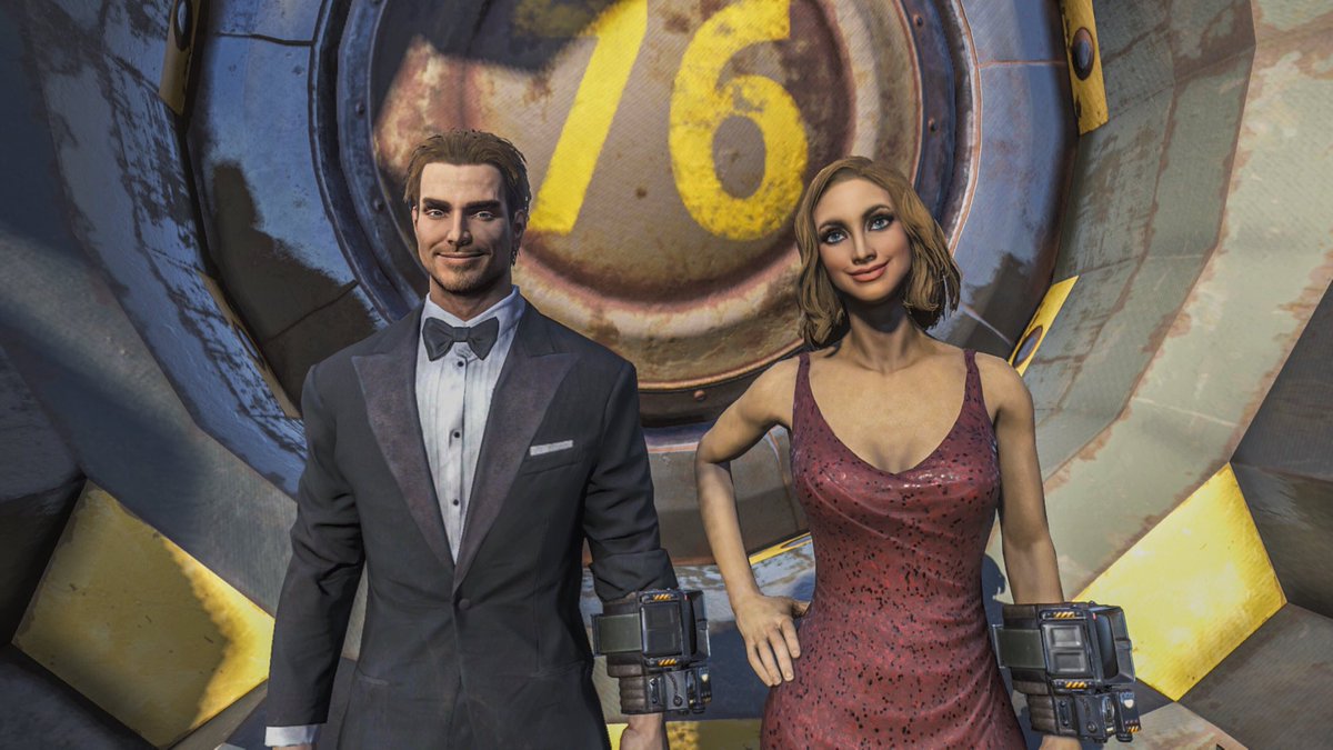 Miss_Defi's tweet image. Happy Birthday! #Fallout76! I found my husband in the wasteland. You will always hold a special place in my heart forever. From beta till now this game has been a wild ride that I always come back to. Thanks #Bethesda