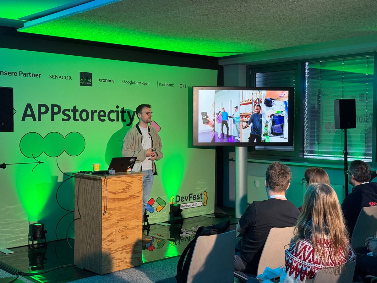 ABausG's tweet image. Had a great time at #DevFestHH25 talking about our #FlutterDev Harmonized #DesignSystem at 1KOMMA5°

Thanks to all organizers and everyone who came around and asked questions!

Next Up: DevFest London next weekend