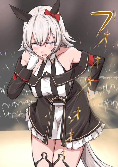 お題のファンサでライブ中にマイクをお尻に近づけおならするカレンチャンです。 