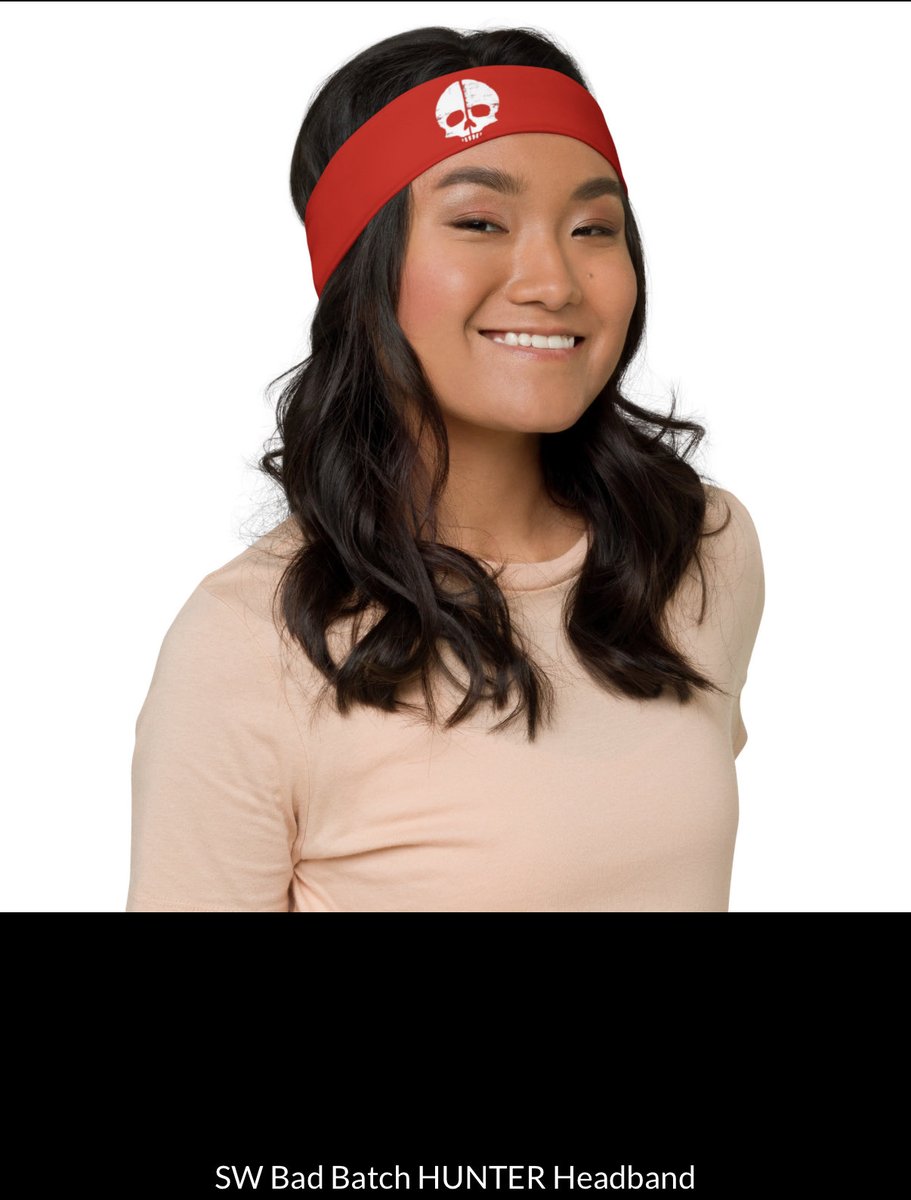 tntmtheshow's tweet image. Buy SW Bad Batch HUNTER Headband HERE! tntmtheshow.com/p/store.html?m… The perfect HEADBAND for BAD BATCH fans of HUNTER! Or fans of looking BA! 5% profit goes to charity, Prostate Cancer Foundation! #StarWars #BadBatch #HUNTER