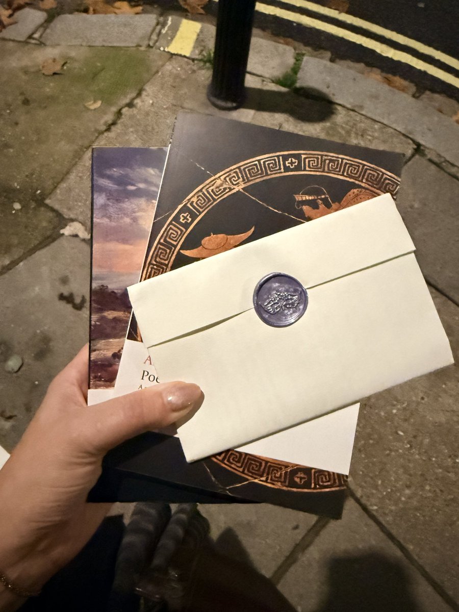 Lunch, poetry books and poetry snail mail…