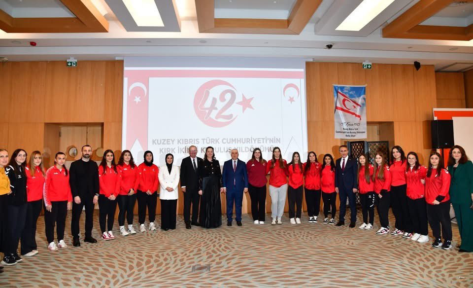 Kuzey Kıbrıs Türk Cumhuriyeti’nin 42. Kuruluş Yıldönümü Cumhuriyet Resepsiyonu’na şampiyonlarımızla katılım sağladık…