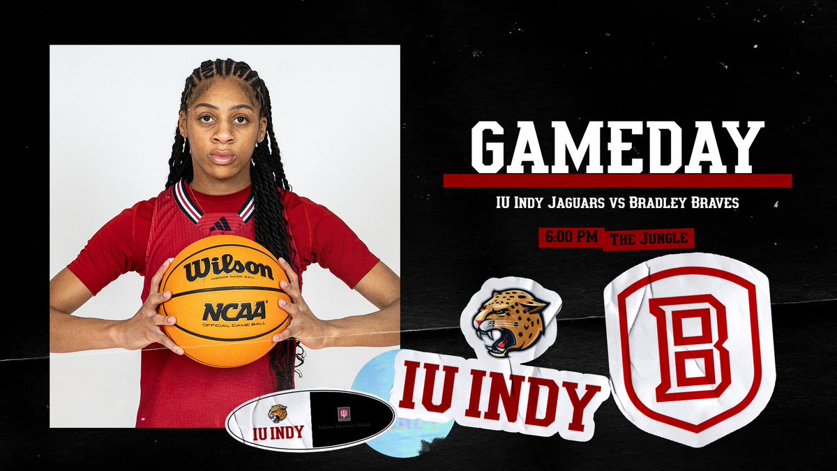 iuindy_jaguars's tweet image. It's @iuindy_wbb GAMEDAY ‼️

🆚: Bradley
⏰: 6:00 PM
📍: The Jungle
📈: tinyurl.com/4nwjbny9
📺: tinyurl.com/36vp87mz

#LetsGoJags #HLWBB