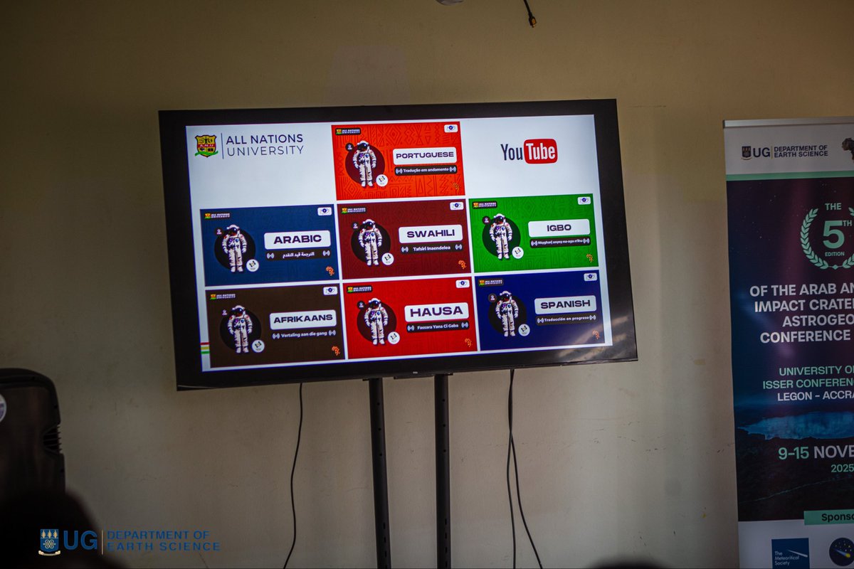 How far has Planetary and Space Science come in Africa?

From AFIPS to the ATTARIK Foundation, to XavSat-1 &amp; the African Space Station Project, day 3 of #AICACV2025 focused on initiatives shaping the future of planetary science in Africa.

The future is bright!

#EarthScienceUG