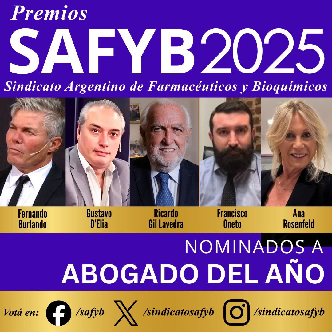 Elegí ✅ tus candidatos👩‍⚕️👨‍⚕️ favoritos para los 🏆PREMIOS SAFYB 2025, 👉forms.gle/cTnt46CXSE2kiC…