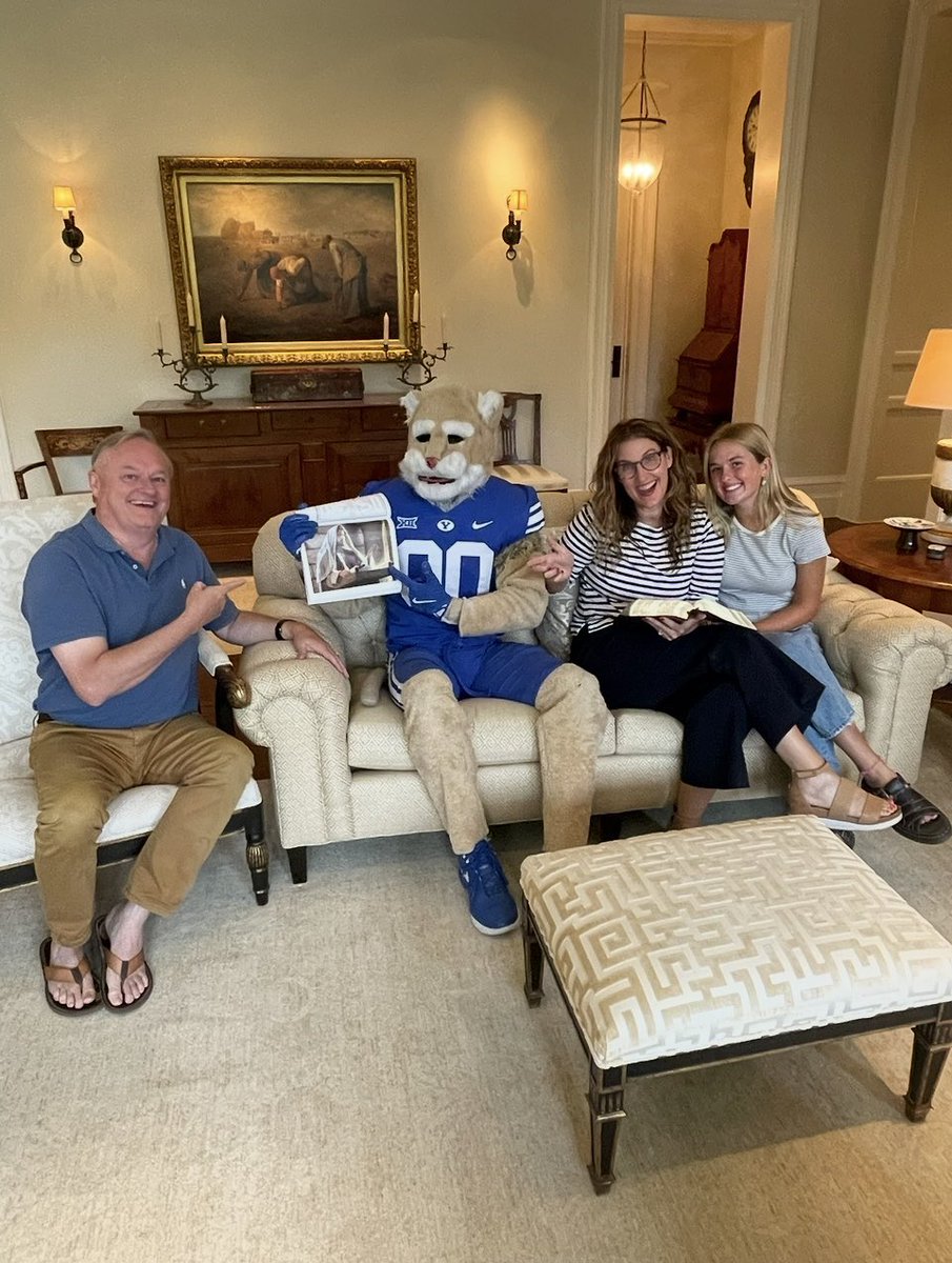 Just your friendly reminder from <a href="/TheCosmoCougar/">Cosmo Cougar</a> that <a href="/BYUfootball/">BYU FOOTBALL</a> plays <a href="/TCUFootball/">TCU Football</a> tonight at 8:15 pm and the <a href="/Ch_JesusChrist/">The Church of Jesus Christ of Latter-day Saints</a> Come Follow Me Lesson is Doctrine &amp; Covenants 125-128