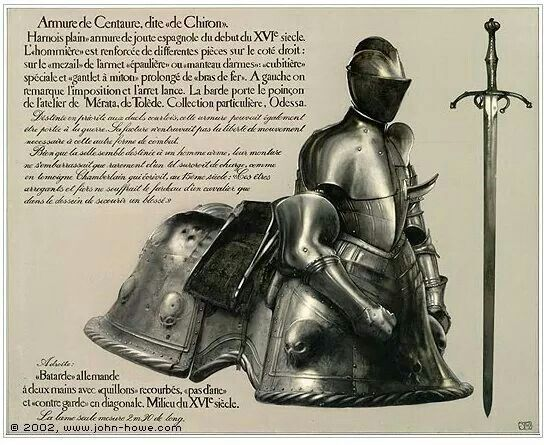 TimothyEveland's tweet image. John Howe designed historically-accurate medieval centaur armor and it looks amazing