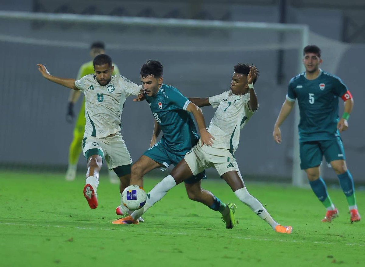 منتخبنا الاولمبي ينتصر على المنتخب السعودي بهدف نظيف في مباراة ودية أقيمت في دبي .