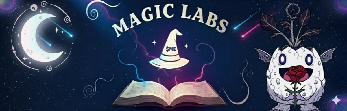 Solstradamus's tweet image. So I heard @MagicLabHQ is having a banner competition, so I decided to try my hand at learning some new skills.  I felt my first submission could be done better, so here is my new submission with some newly added elements #MagicLabBanner