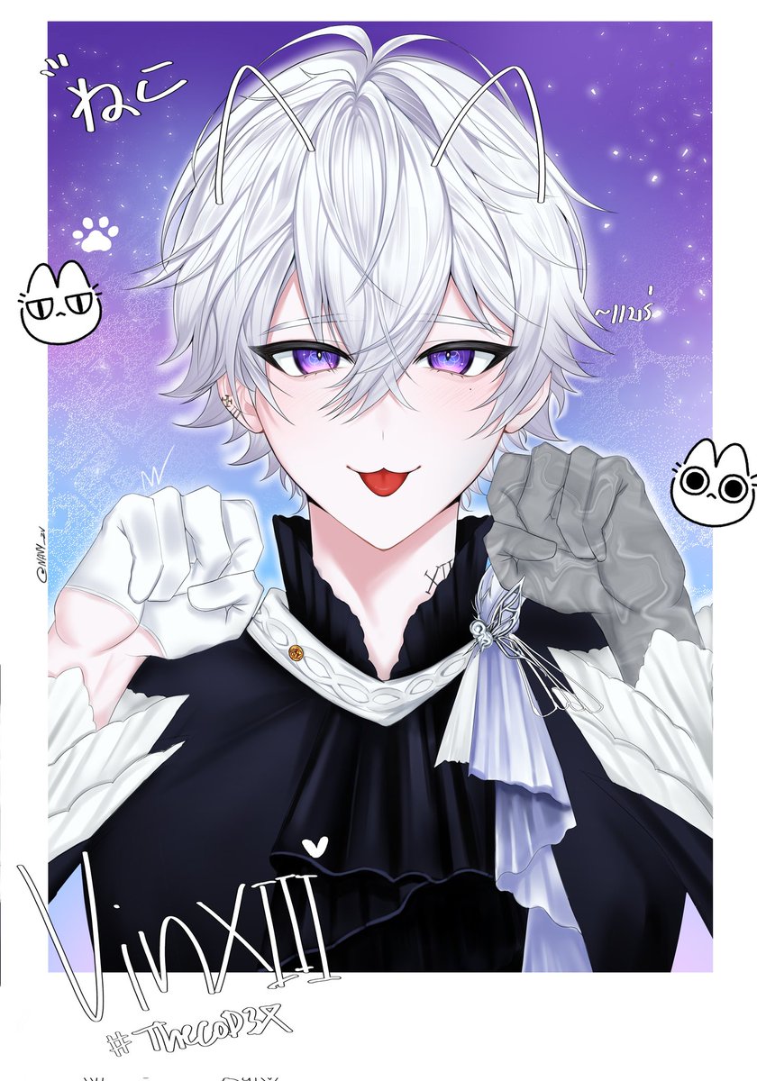 ⚜️แง่ว😺💜
#VinXART #THECOD3X