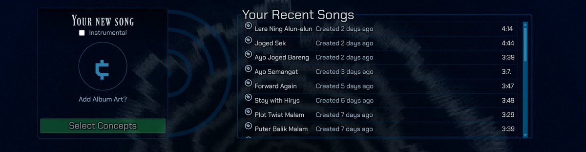 yopiadi_'s tweet image. The creative tools on @simcluster go hard.
You can craft concepts, explore AI agents, AND generate music in one place 🎶
Feels like a playful AI sandbox.
simcluster.ai/song/mvZpK5BZ
#Simcluster