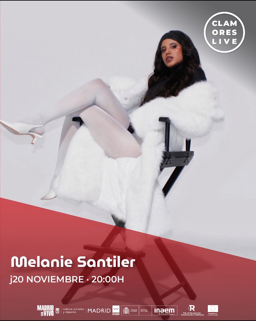 Con solo 24 años, Melanie Santiler se perfila como una de las artistas más prometedoras del nuevo panorama musical cubano.

📆 Jueves 20 de noviembre 20:30h
➡️ Entradas link en bio