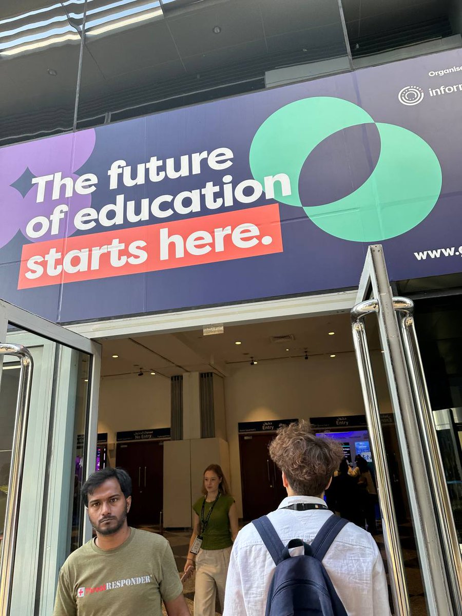 For the last three days me with the teammates were on  #GESS - big regional conference in Education that was held in Dubai.

Got connected with many people from the industry and now heading to the World School Summit in Abu Dhabi.