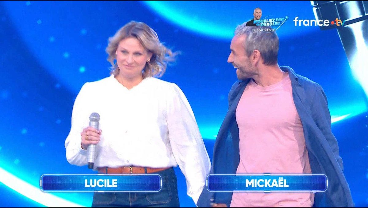 titi1960's tweet photo. #Début des #Masters de #Noplp de @nagui du samedi 15/11/25  #Match #Lucile Vs #Mickael
C'est #Heloise qui a gagné le #Match et €uros
Maintenant le duel #Lucile Vs #Mickael https://t.co/aTEz4XgAJ3